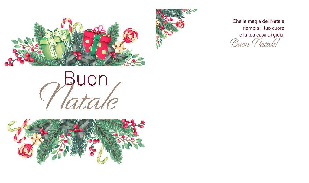 BIGLIETTINI NATALIZI 11,5X16-LINEA MILLEFORME