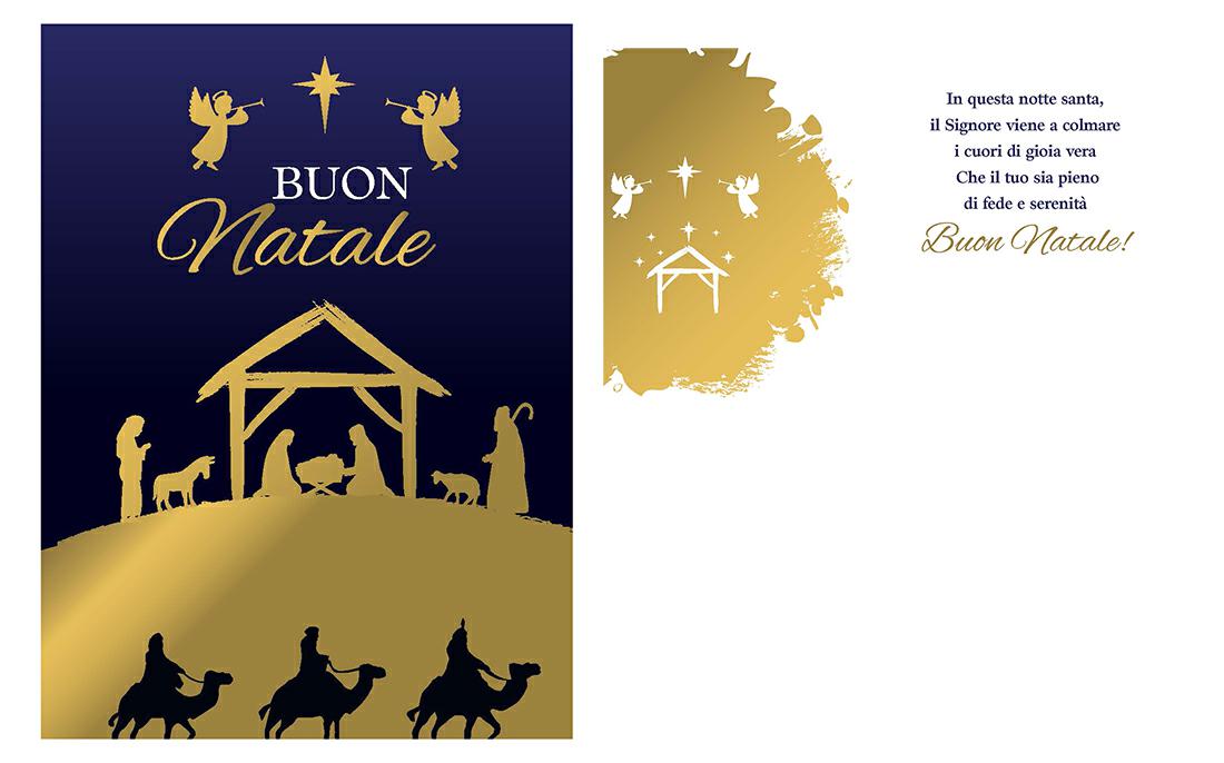 BIGLIETTINI NATALIZI 11,5X16-LINEA MILLEFORME