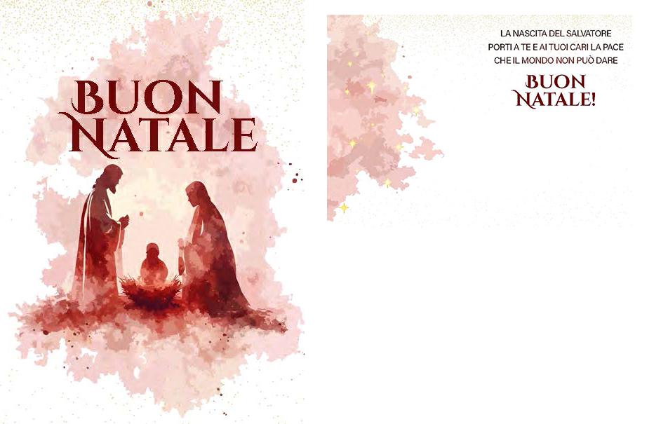 BIGLIETTINI NATALIZI 11,5X16-LINEA MILLEFORME