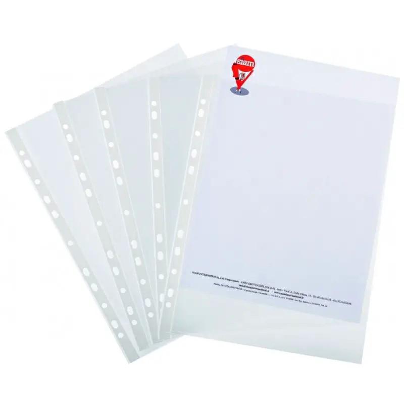 BUSTE MULTIFORO PPL 22X30 conf.da 100pz LUCIDE (P.MEDIO)-SIAM