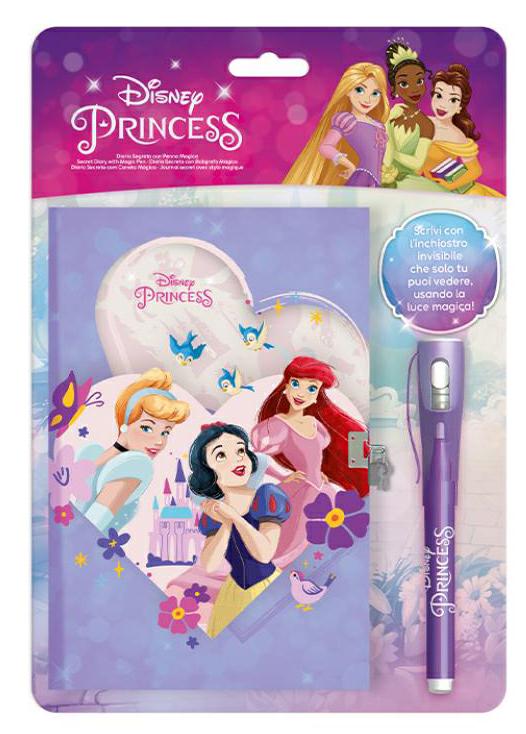 DIARIO SEGRETO CON PENNA MAGICA PRINCIPESSE