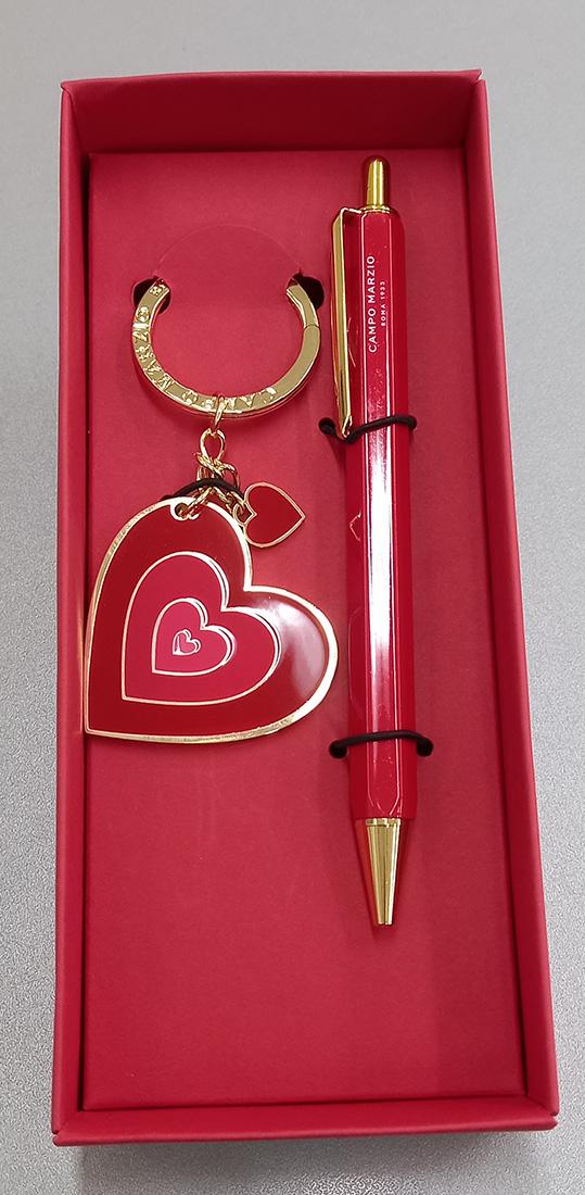 CAMPO MARZIO HEART SET CHERRY RED