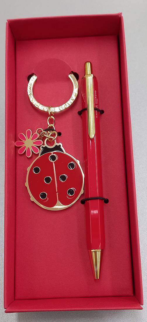 CAMPO MARZIO LADYBIRD SET CHERRY RED