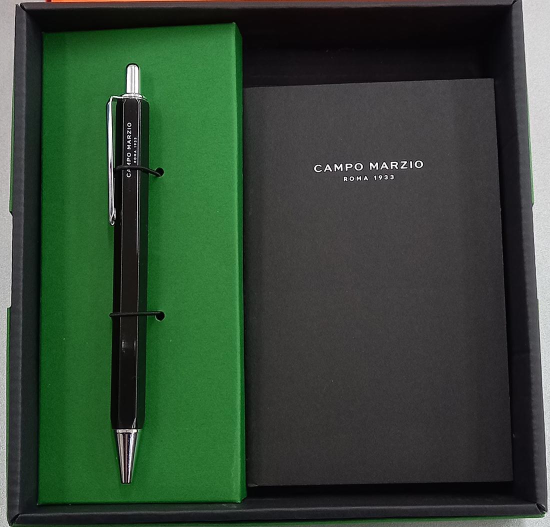 CAMPO MARZIO WRITING SET BLACK