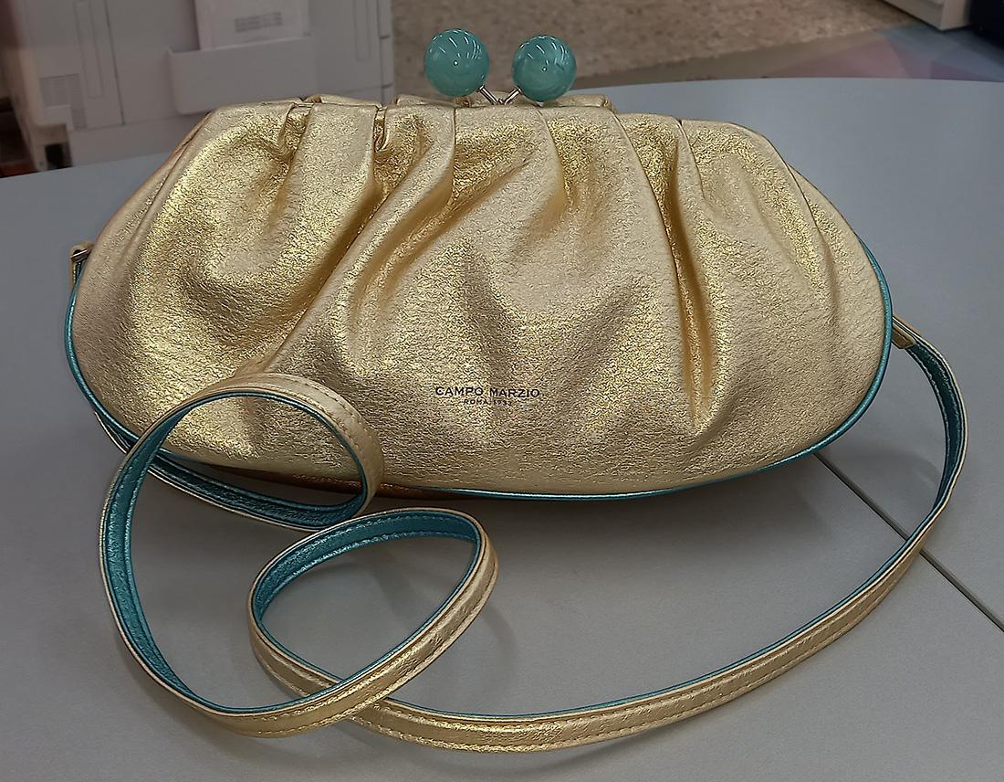 CAMPO MARZIO NORMA HANDBAG GOLD