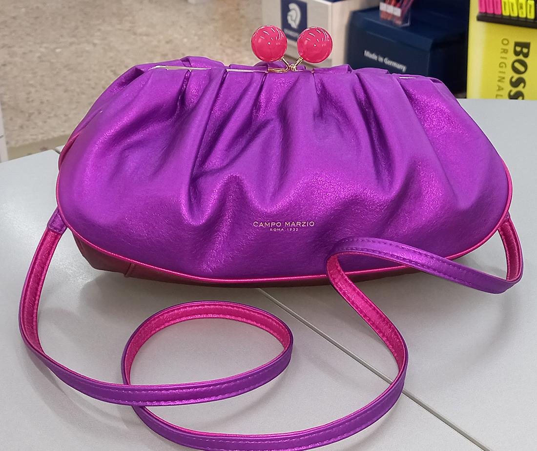 CAMPO MARZIO NORMA HANDBAG VIOLET