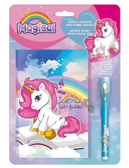 DIARIO SEGRETO CON PENNA UNICORNO