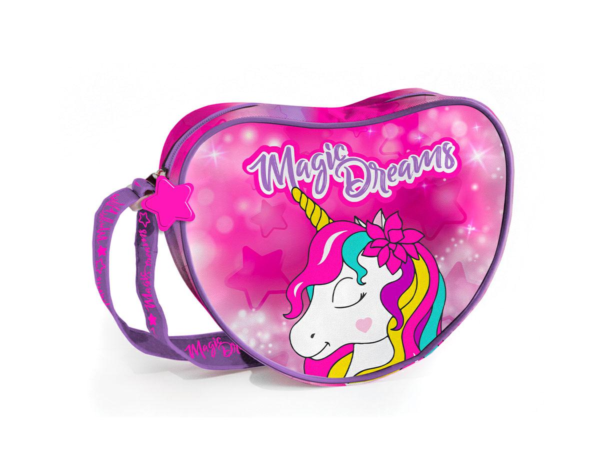 BIMBI-TRACOLLA UNICORNO CUORE SIZE:L17 H14