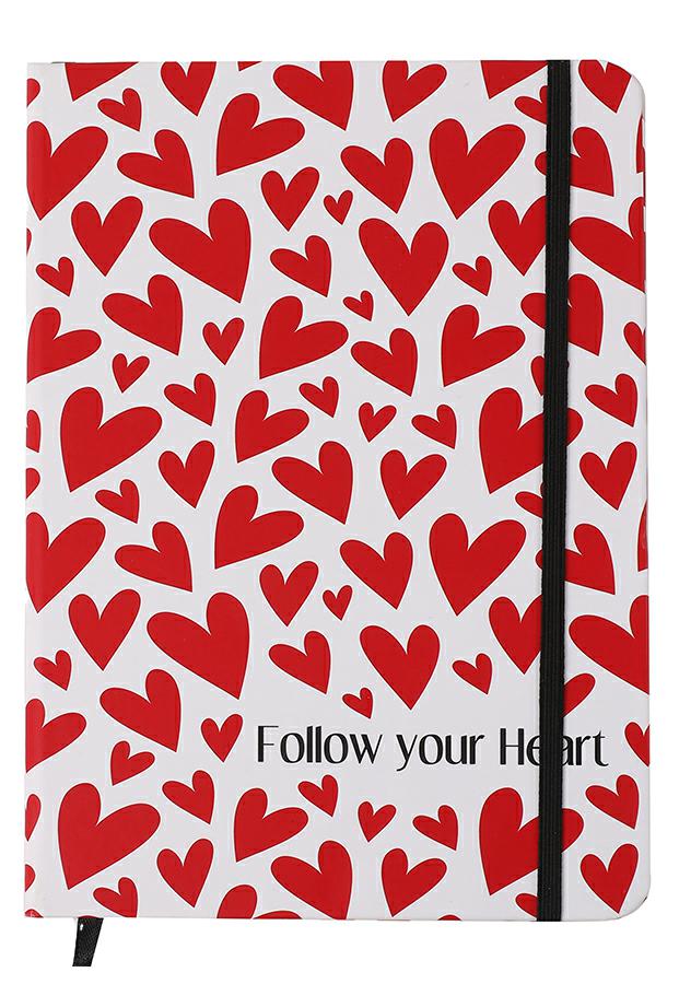 iTOTAL -NOTEBOOK A5 FOLLOW YOUR HEART
