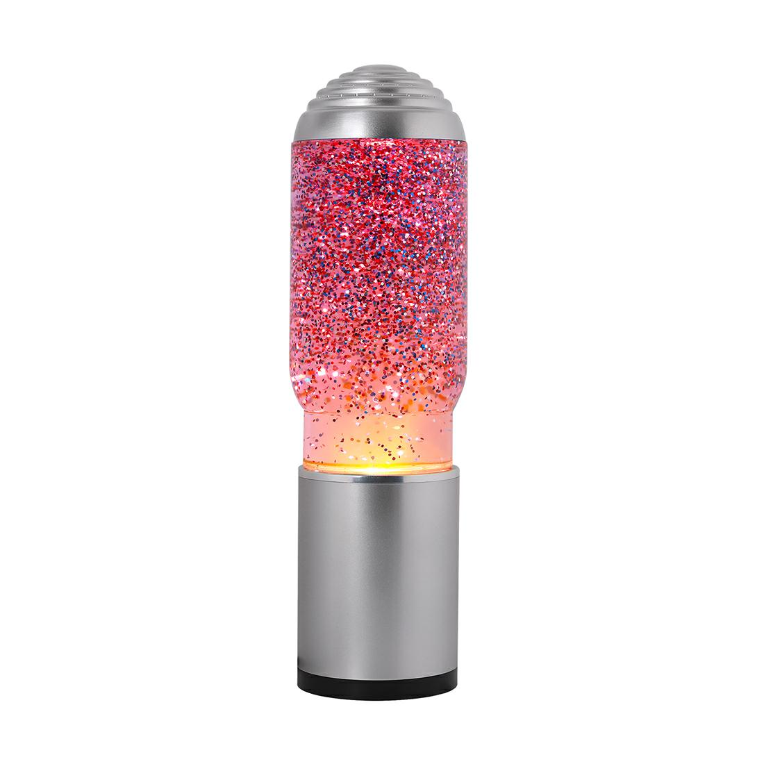 iTOTAL -LAMP ADA CON BASE GRIGIO SCURO, LIQUIDO GLITTER